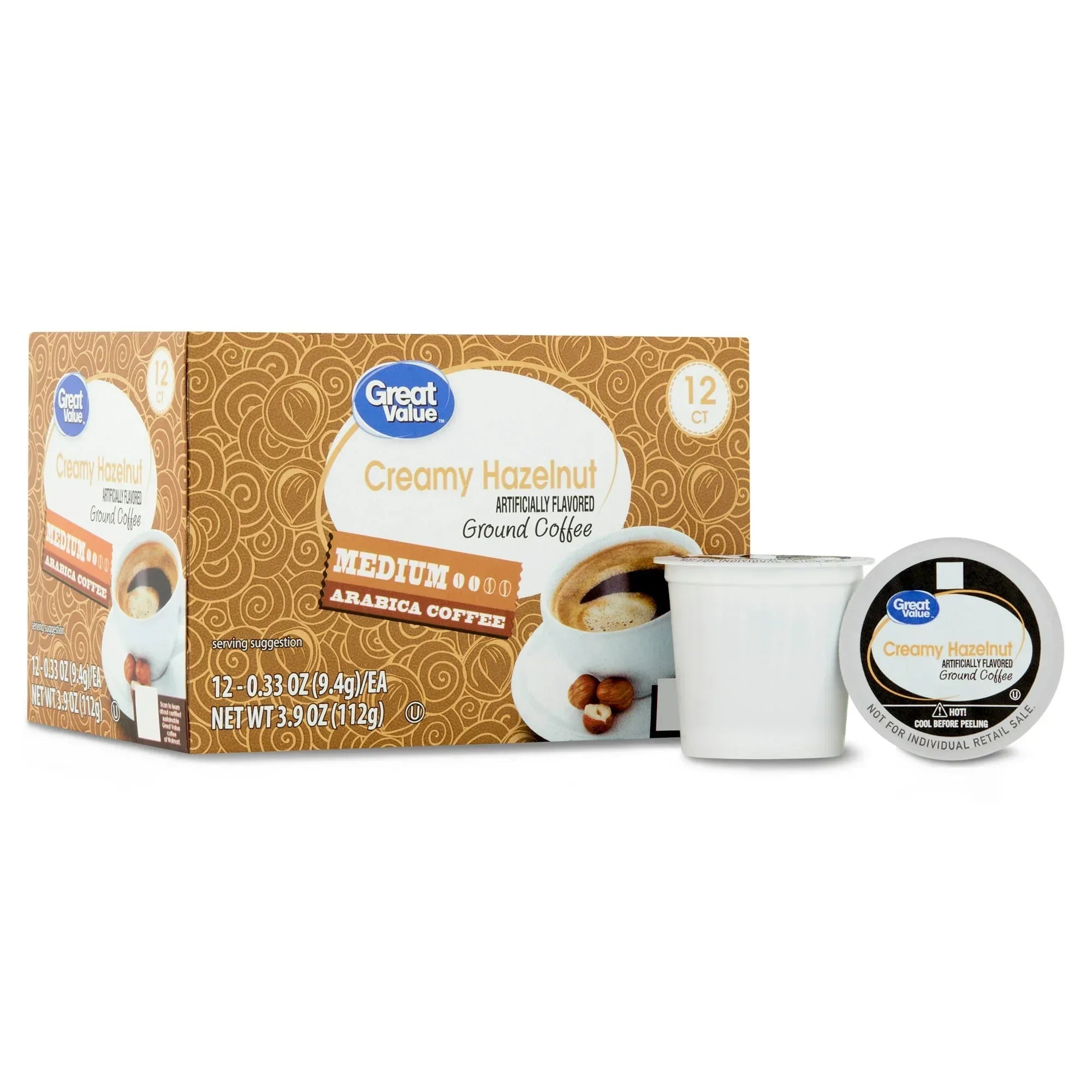 Great Value Blueberry Coffee Pods, 12 Count