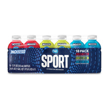 Hydration beverage variety pack, 18-count bottles in blue carrier tray