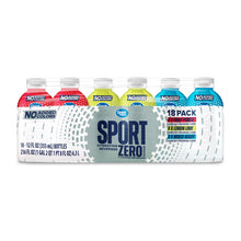 Great Value Sport Zero 18-pack variety sport drink bottles, front view
