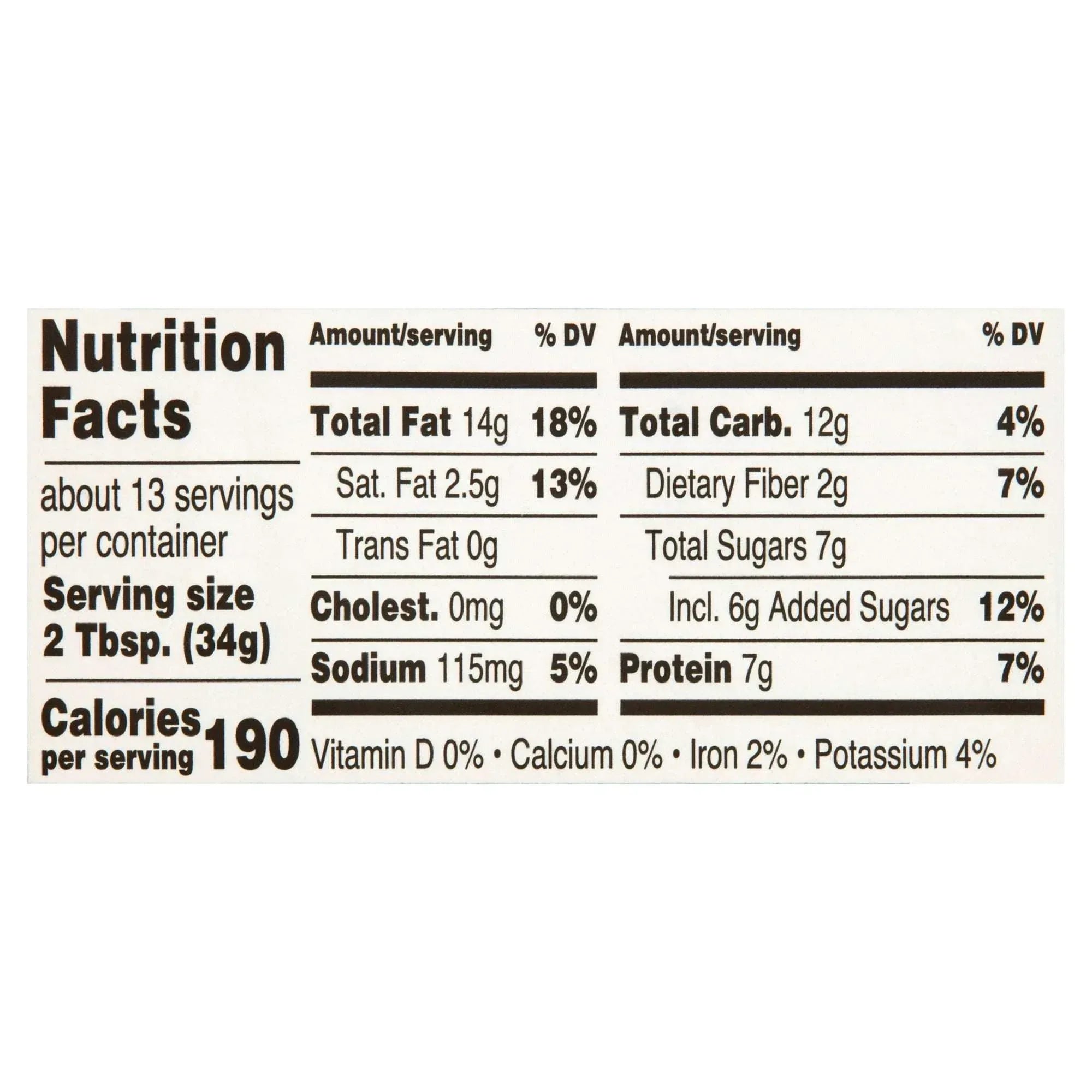 Great Value 7 Grams Protein Honey Roasted Creamy Peanut and Honey Spread, 16 oz