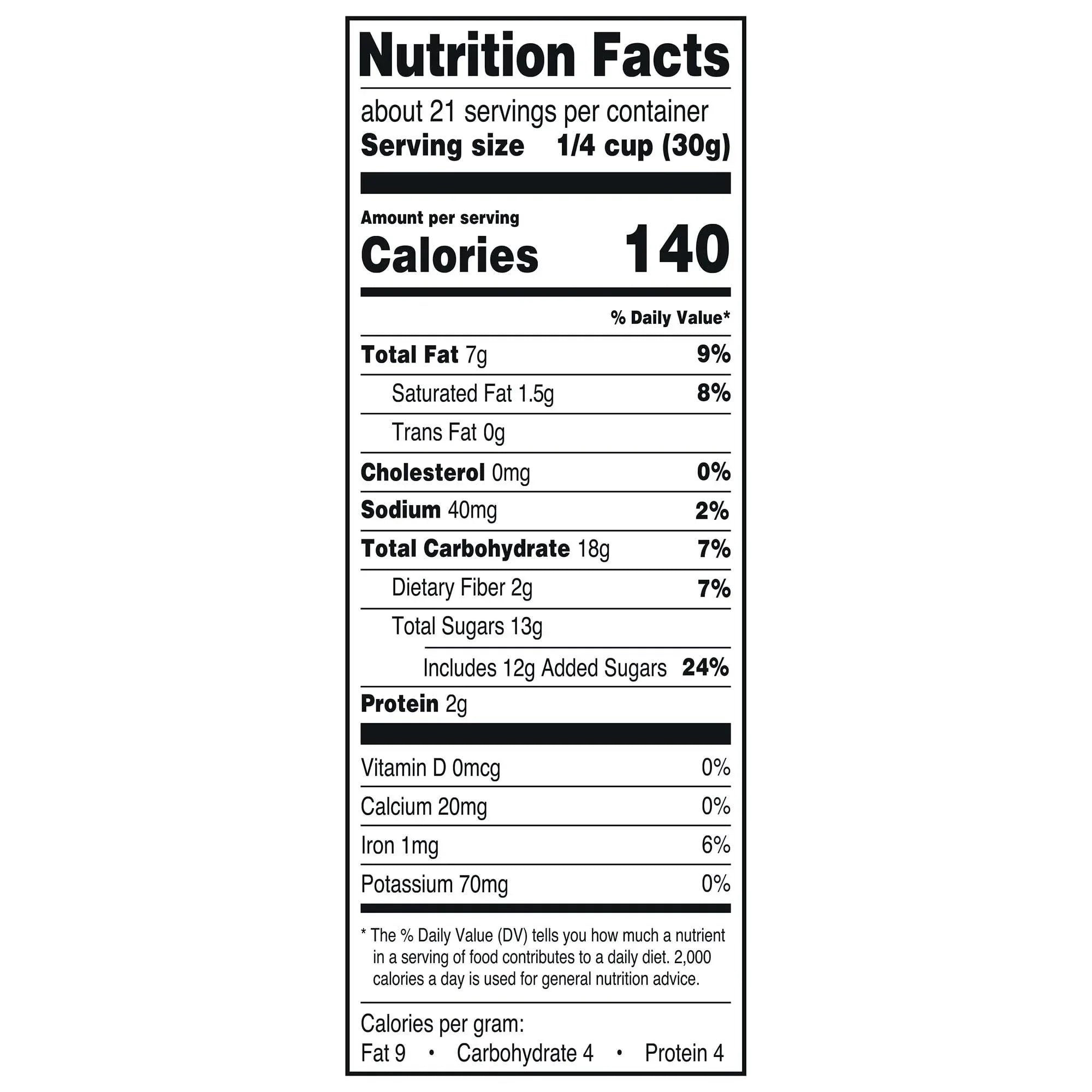 Great Value Breakfast Blend Trail Mix, 22 oz