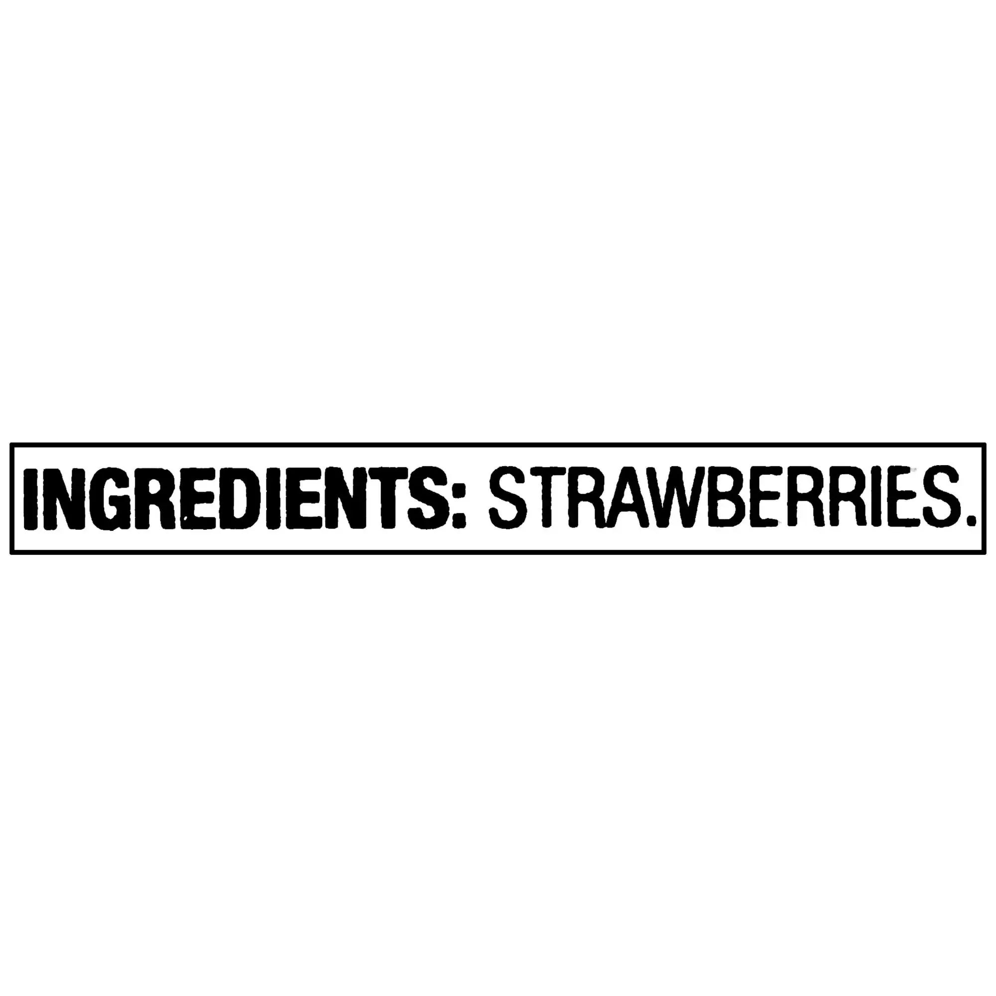 Great Value Freeze Dried Strawberry Fruit Crisps, 0.26 oz, 6 Count