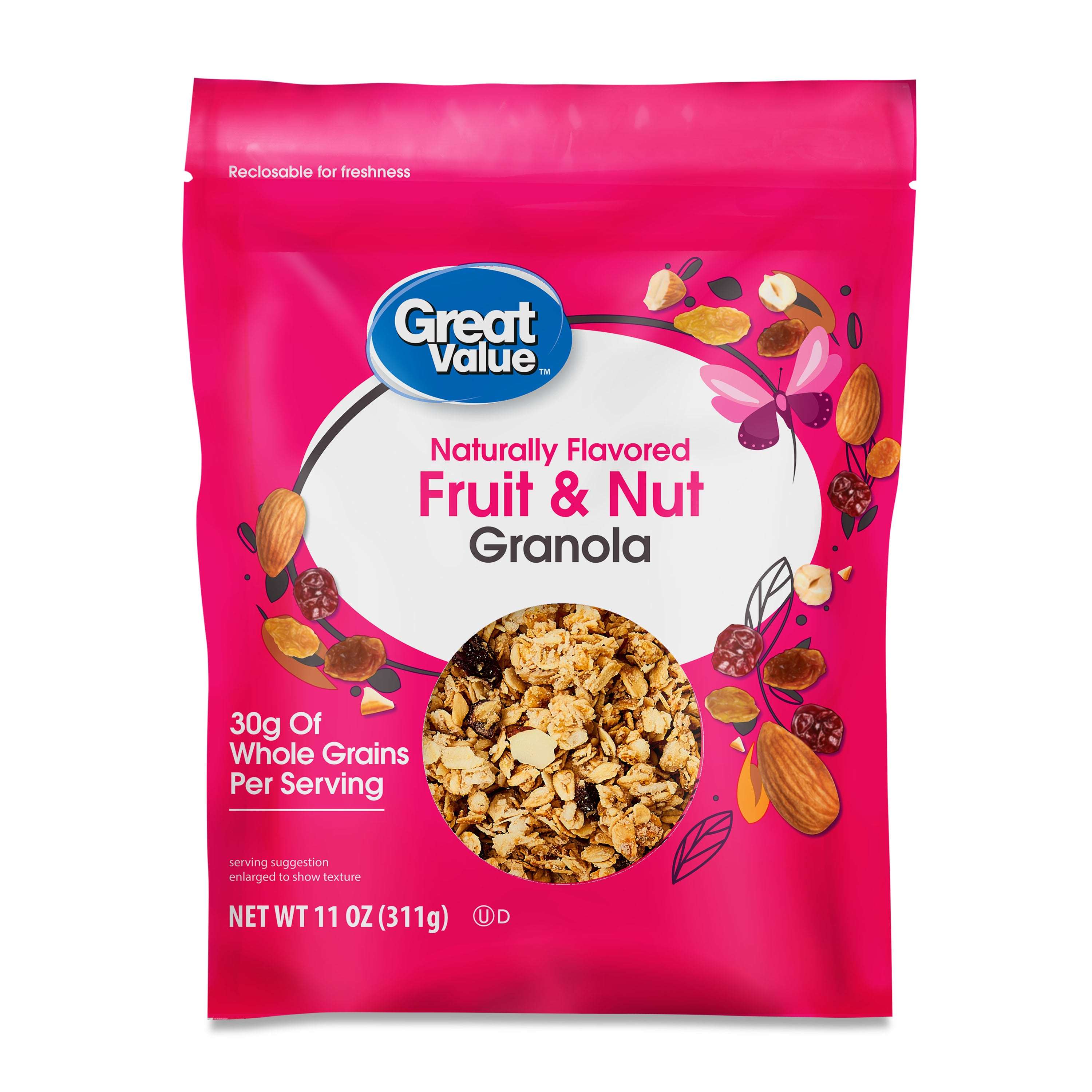 Great Value Chocolate Chip Granola, 11 oz