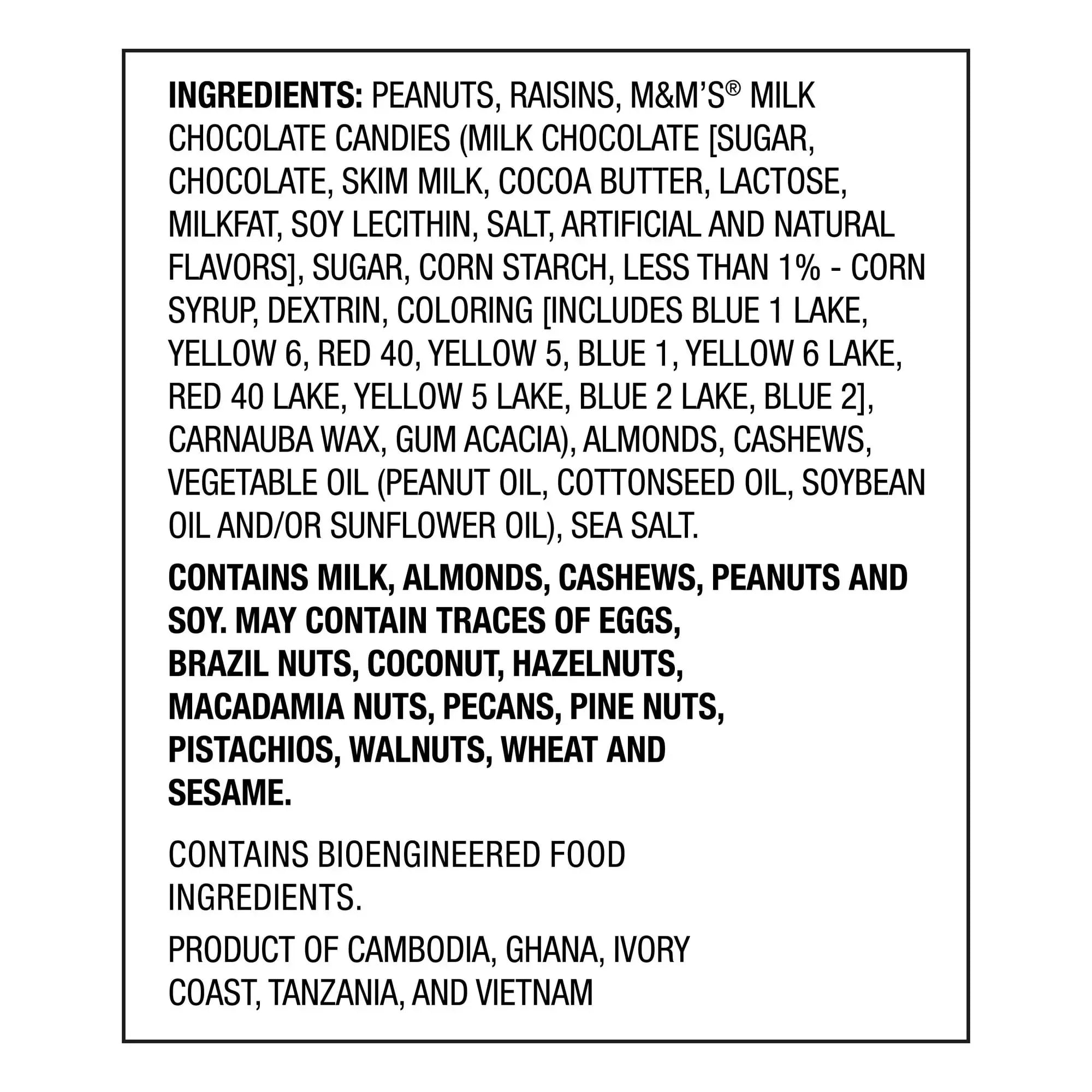 Great Value Mountain Trail Mix, Family Size, 40 oz