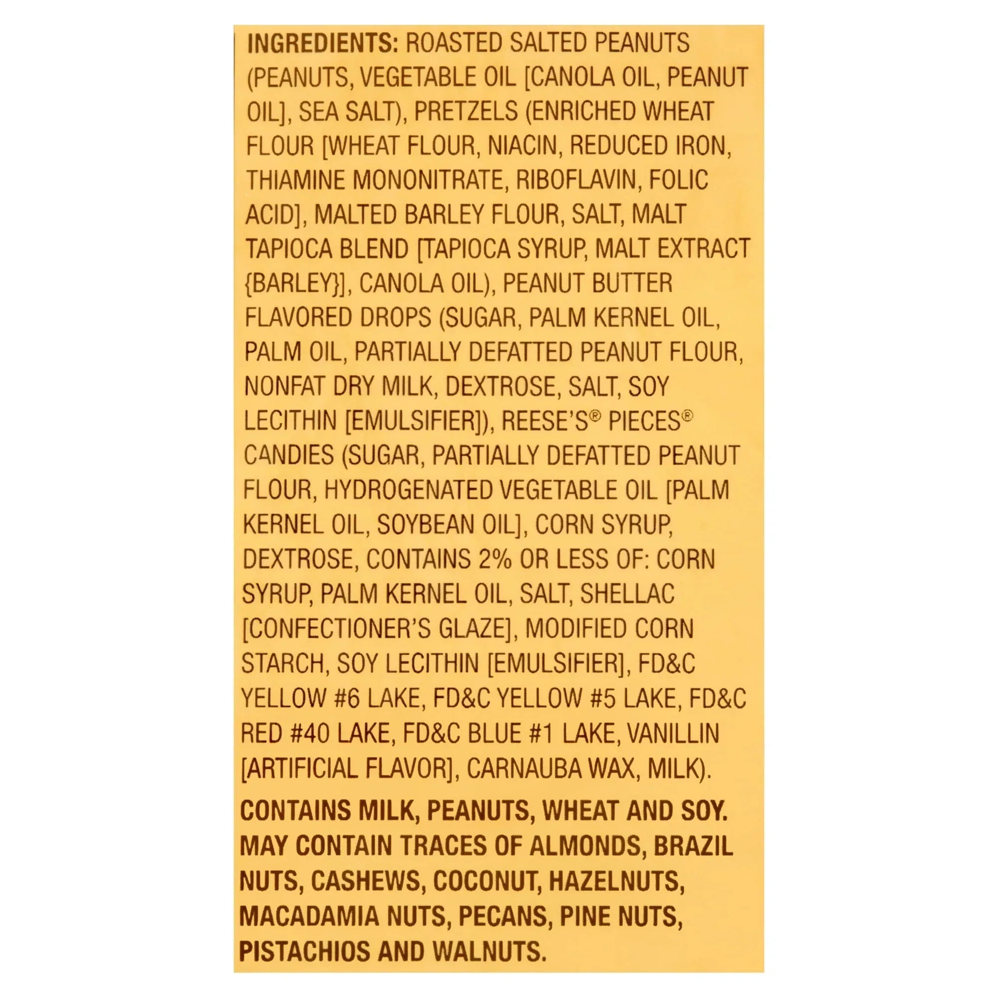 Great Value Peanut Butter Flavored Trail Mix Made with Reese's Pieces, 26 oz