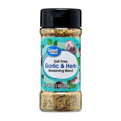 Great Value Salt-Free Garlic & Herb Seasoning Blend, 2.5 oz - USA MEGA SHOP