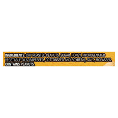 Great Value 7 Grams Protein Honey Roasted Creamy Peanut and Honey Spread, 16 oz