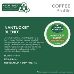 Green Mountain Coffee Roasters Medium Roast K-Cup, Nantucket Blend, 80 ct. - USA MEGA SHOP