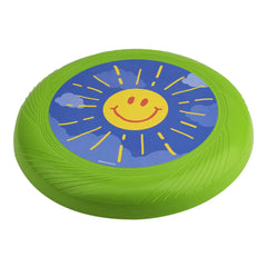 Green Flying Disk Toy, 100% Recycled Plastic, 9.9 inch, by Play Day