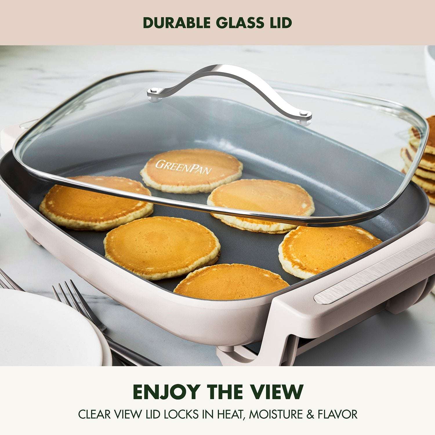 GreenPan Advanced 7-Quart Electric Ceramic Nonstick Skillet