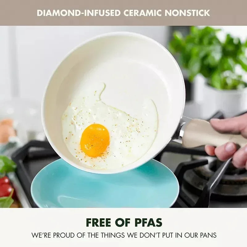 GreenPan Rio 10-Pc. Aluminum Cookware Set