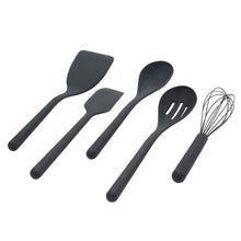 GreenPan Silicone Tools 5 Piece Set – Charcoal Gray