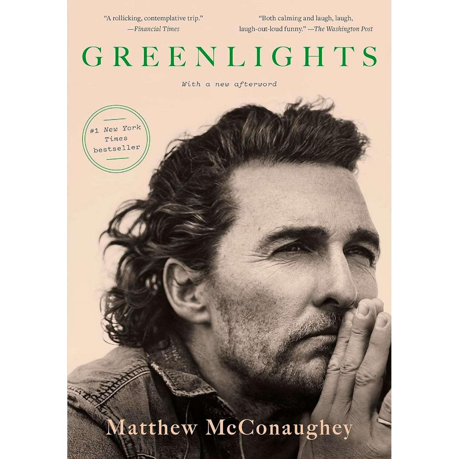 Greenlights by Matthew McConaughey, Paperback - USA MEGA SHOP