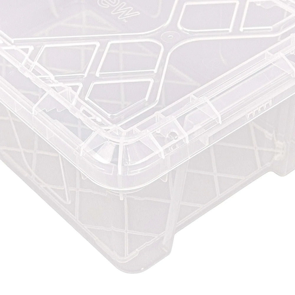Greenmade InstaView 13 Quart Clear Plastic Stackable Storage Bins, 8-pack - USA MEGA SHOP