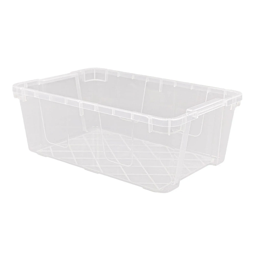 Greenmade InstaView 13 Quart Clear Plastic Stackable Storage Bins, 8-pack - USA MEGA SHOP