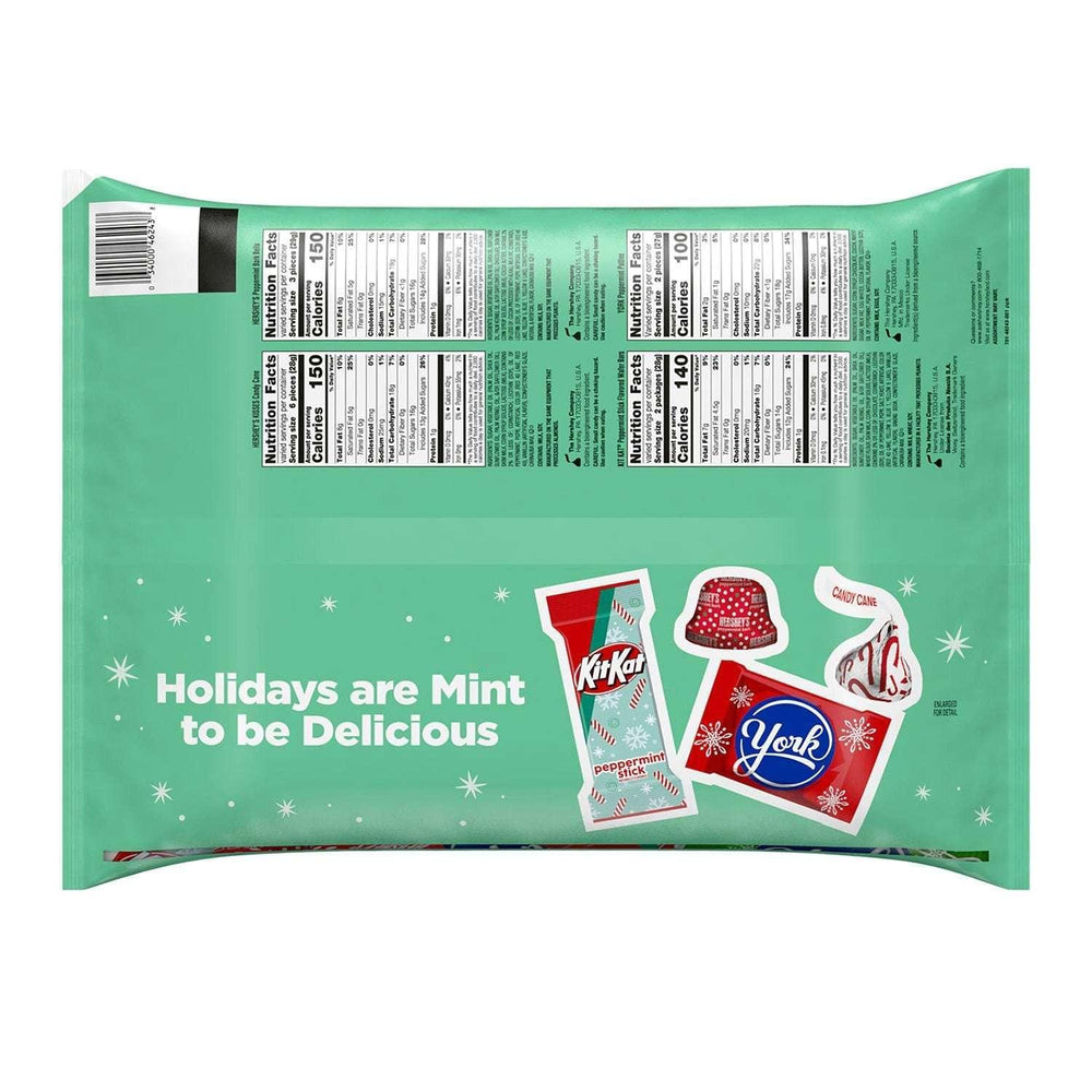 HERSHEY'S Christmas Assorted Mint Flavored Candy, 83.82 oz. - USA MEGA SHOP