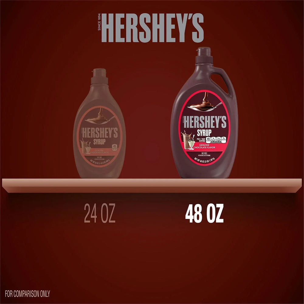 HERSHEY'S Chocolate Syrup, 48 oz., 2 pk. - USA MEGA SHOP