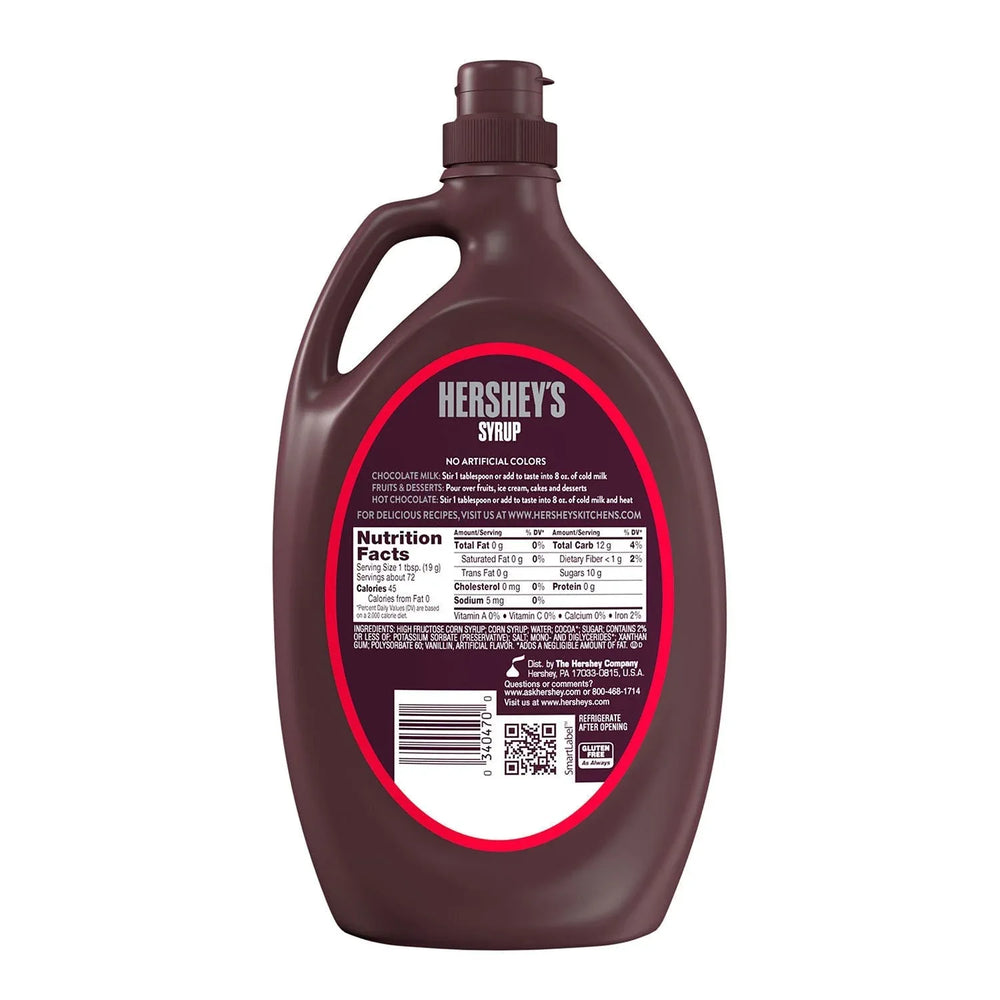 HERSHEY'S Chocolate Syrup, 48 oz., 2 pk. - USA MEGA SHOP