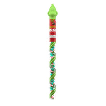 HERSHEY'S KISSES Grinch milk chocolate candy cane with green top and foil-wrapped pieces