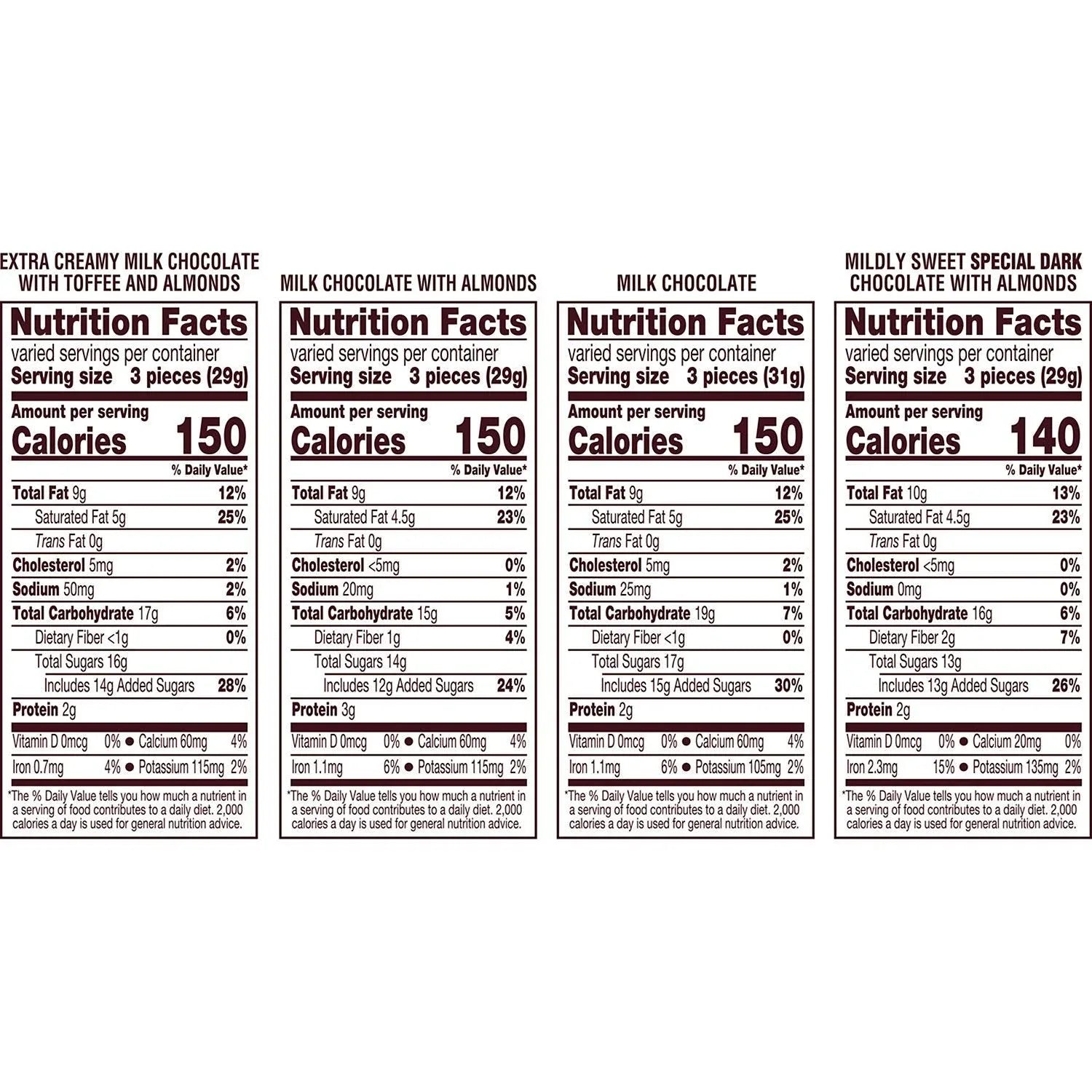 HERSHEY'S NUGGETS Assorted Chocolate Candy, 145 pcs. - USA MEGA SHOP