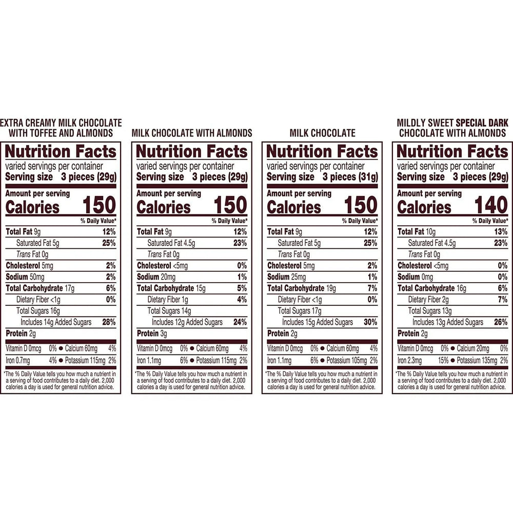 HERSHEY'S NUGGETS Assorted Chocolate Candy, 145 pcs. - USA MEGA SHOP