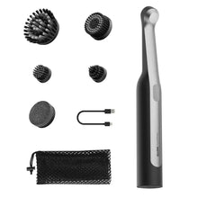 HOTO cordless spin scrubber with multiple cleaning brush and scrub pads