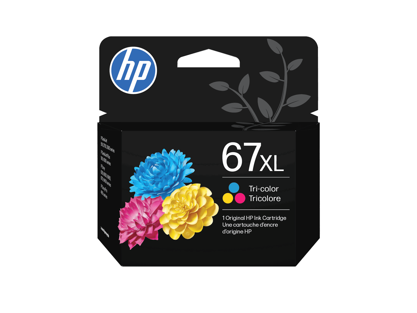 HP 67XL High Yield Black Original Ink Cartridge, ~240 pages, 3YM57AN#140