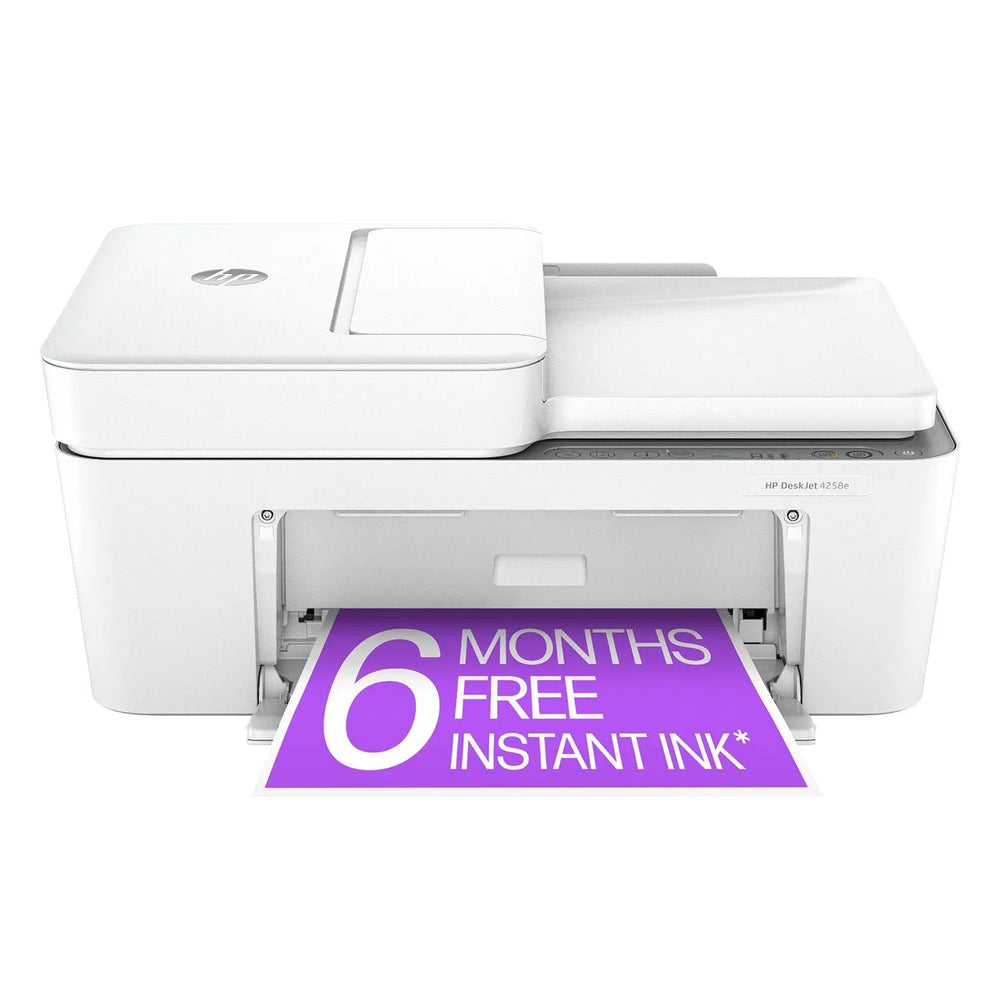 HP DeskJet 4258e Wireless All-in-One Inkjet Printer, 6 Months Instant Ink with HP+ - USA MEGA SHOP