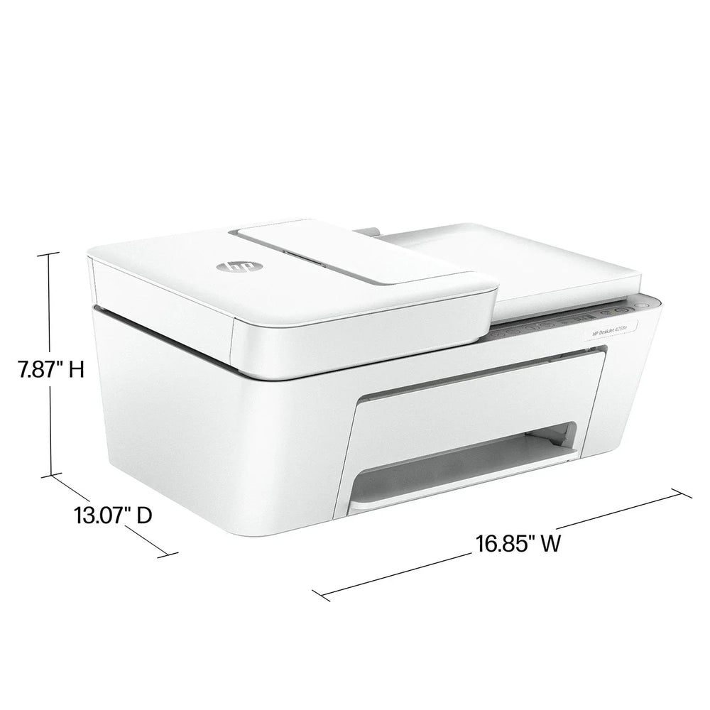 HP DeskJet 4258e Wireless All-in-One Inkjet Printer, 6 Months Instant Ink with HP+ - USA MEGA SHOP