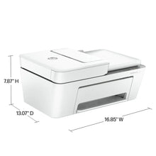 White all-in-one inkjet printer shown from the front-right with side output opening