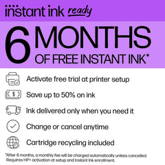 HP DeskJet 4258e Wireless All-in-One Inkjet Printer, 6 Months Instant Ink with HP+ - USA MEGA SHOP