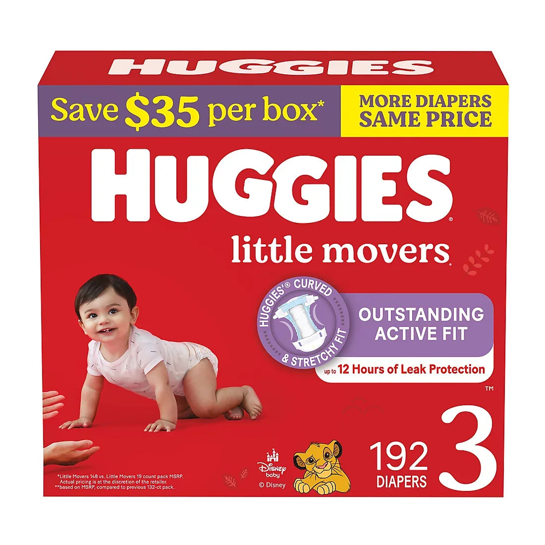 Huggies Little Movers Diapers (Select Size) - USA MEGA SHOP
