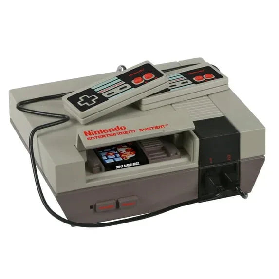 Hallmark Keepsake Christmas Ornament, Nintendo Entertainment System NES Console Ornament With Light and Sound - USA MEGA SHOP