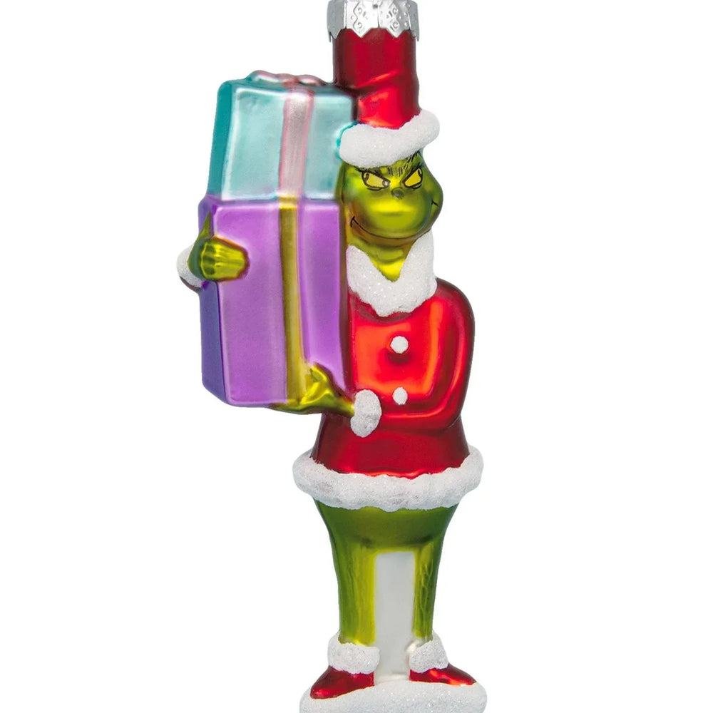Hallmark Licensed How the Grinch Stole Christmas! Glass Ornaments, Set of 4 - USA MEGA SHOP