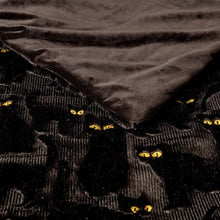 Halloween Embroidered Faux Fur Throw