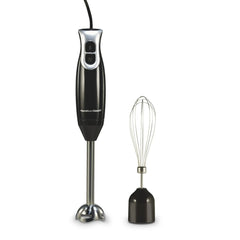 Hamilton Beach 2-Speed Immersion Hand Blender for Kitchen with Blending Wand & Whisk, Black - USA MEGA SHOP