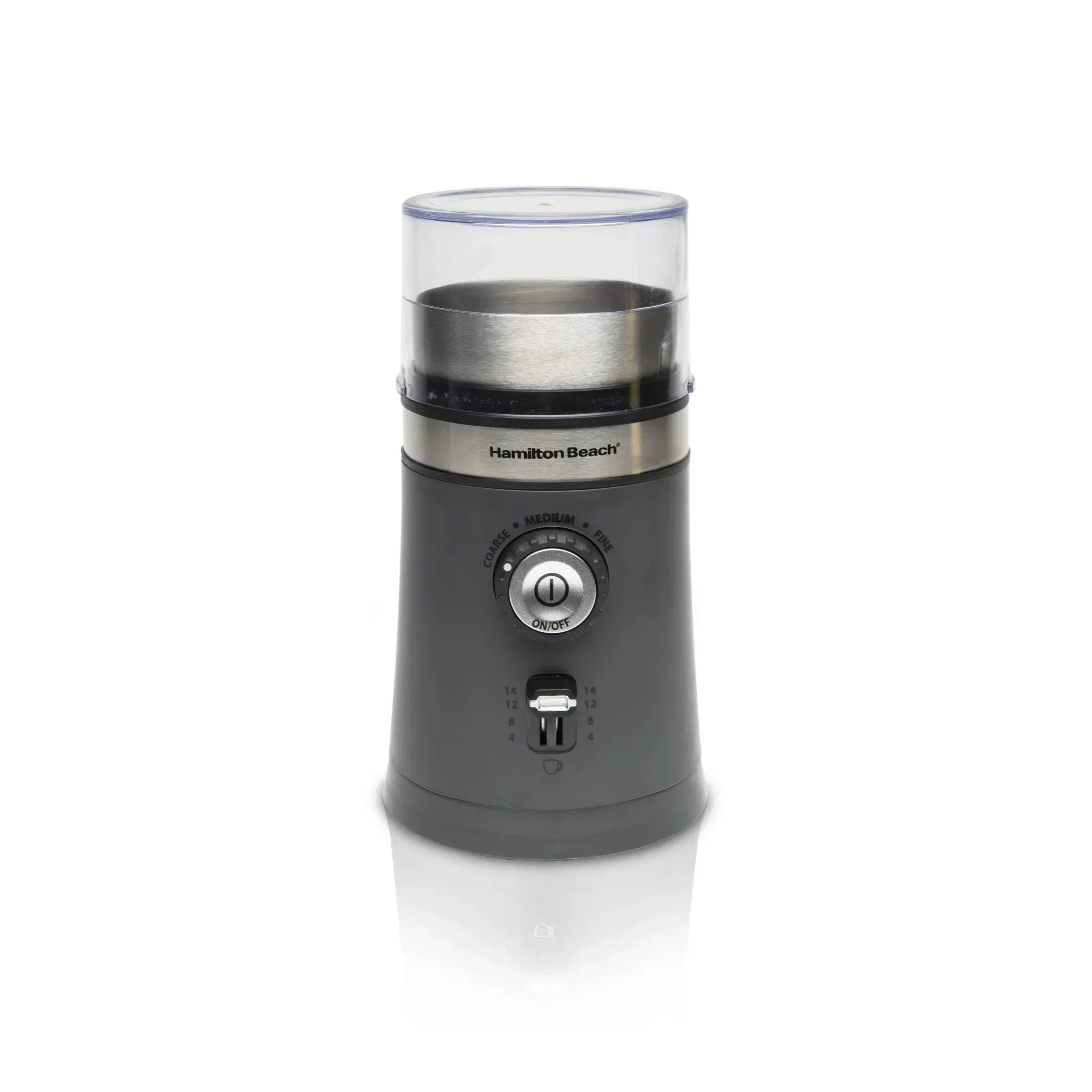 Hamilton Beach Custom Grind Electric Coffee Grinder, 14 Cups