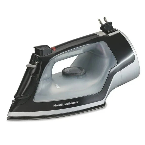Hamilton Beach Full-Size Nonstick Iron, Black, Model 14289 - USA MEGA SHOP