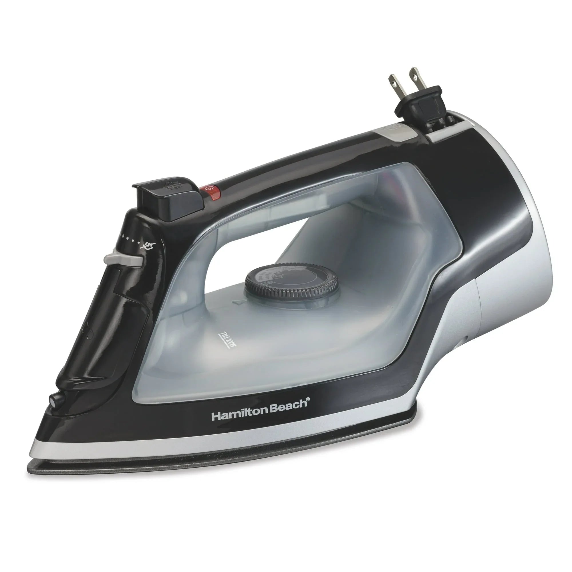 Hamilton Beach Full-Size Nonstick Iron, Black, Model 14289 - USA MEGA SHOP