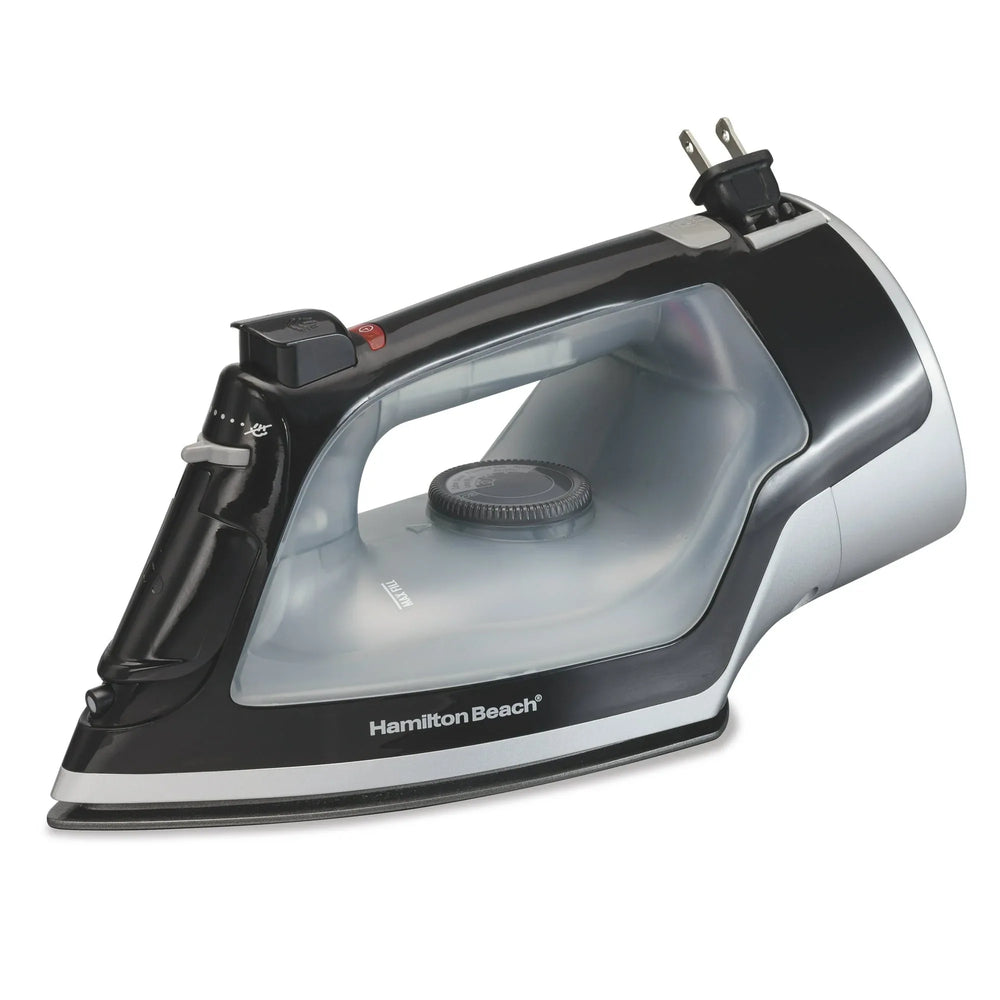Hamilton Beach Full-Size Nonstick Iron, Black, Model 14289 - USA MEGA SHOP