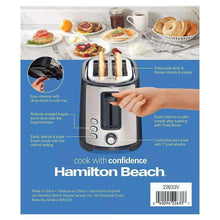 2-slice extra wide slot toaster with wide slots and browning control dial