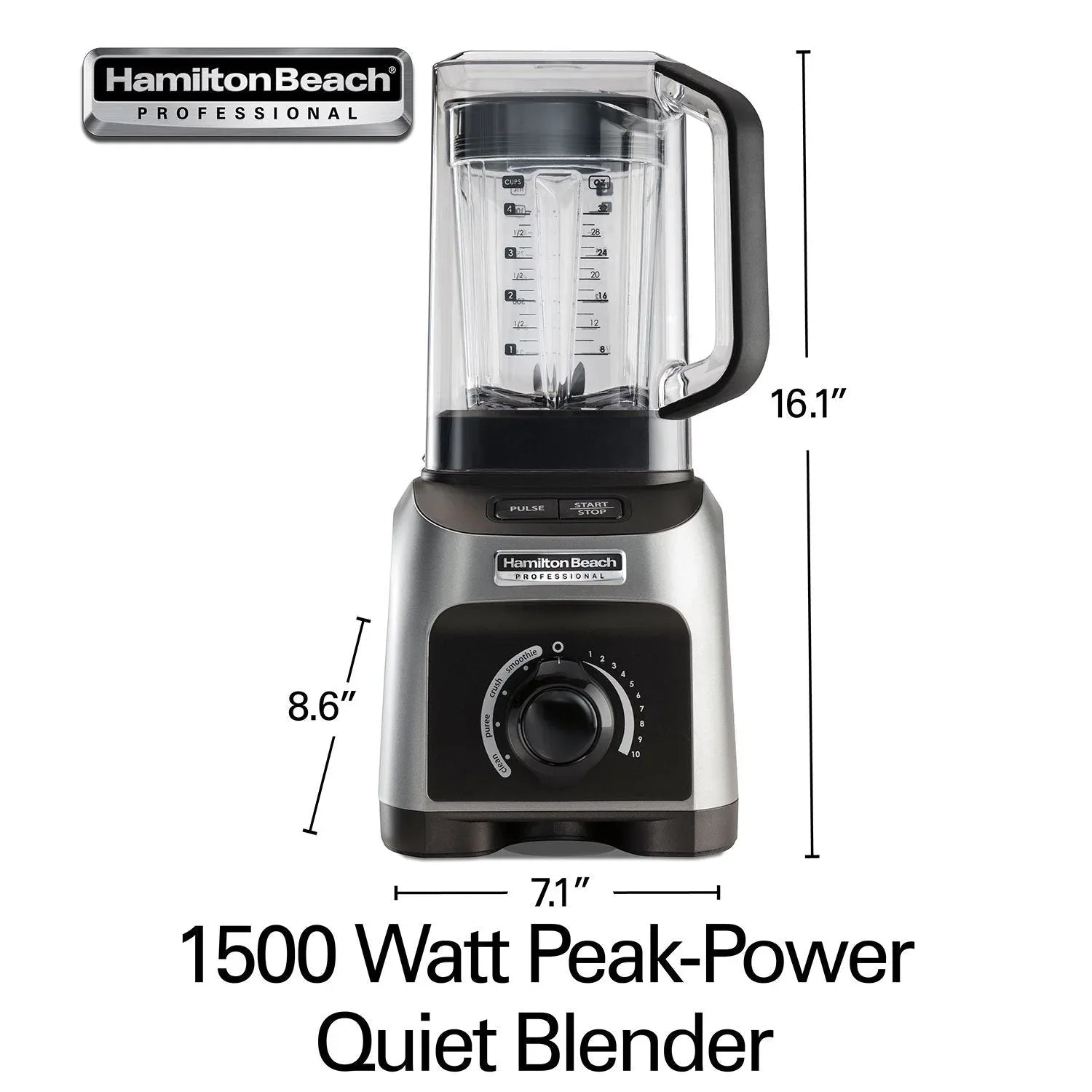 Hamilton Beach 32 fl oz. Professional Quiet Blender - USA MEGA SHOP
