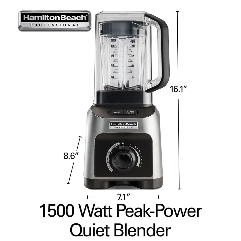 Hamilton Beach 32 fl oz. Professional Quiet Blender - USA MEGA SHOP