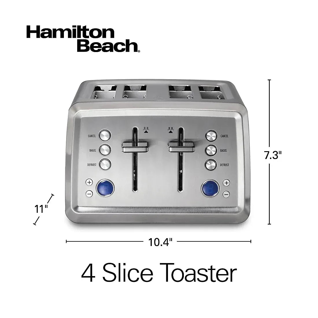 Hamilton Beach Digital 4-Slice Toaster
