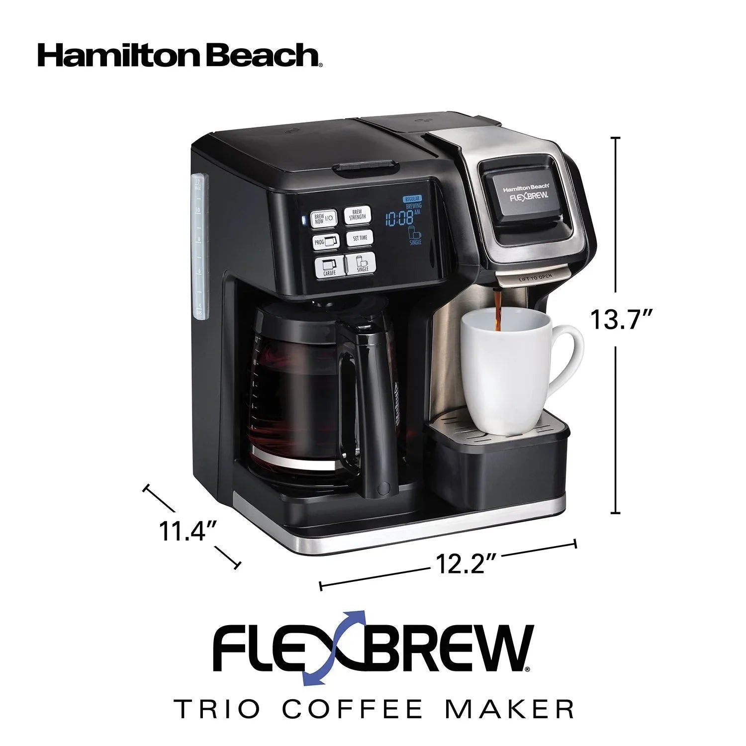 Hamilton Beach FlexBrew Trio Coffee Maker - USA MEGA SHOP