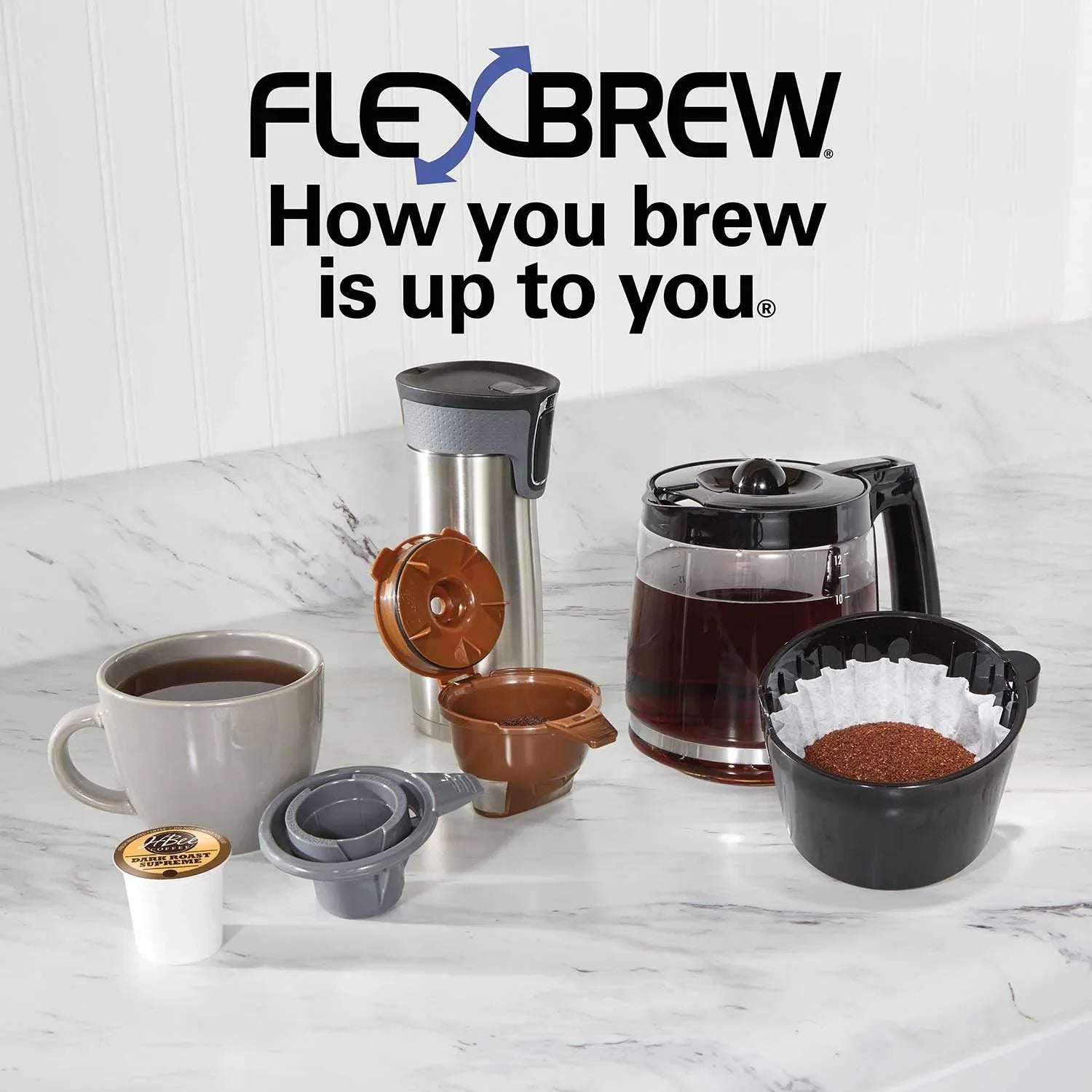Hamilton Beach FlexBrew Trio Coffee Maker - USA MEGA SHOP