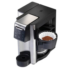 Hamilton Beach FlexBrew 6-in-1 coffee maker with swing-out pod holder and cup tray