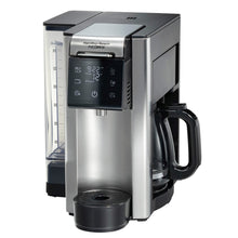 Hamilton Beach FlexBrew 6-in-1 coffee maker, stainless steel with black front display