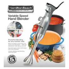 Hamilton Beach variable speed hand blender with whisk attachment and cord