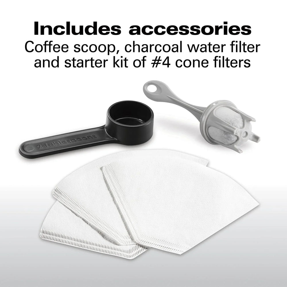 Hamilton Beach Professional Programmable 12-Cup Capacity Coffee Maker - USA MEGA SHOP